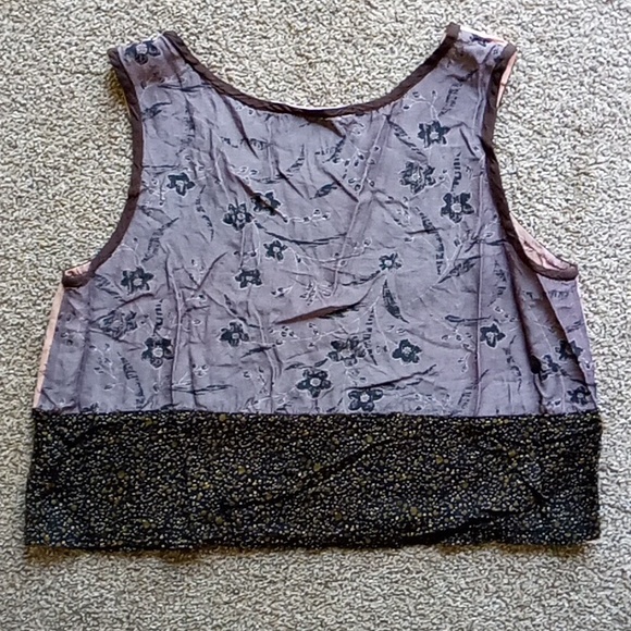 Vintage Boho 2Pc Par Excellence of Houston TX Tiered Maxi Skirt and Top - Picture 5 of 13